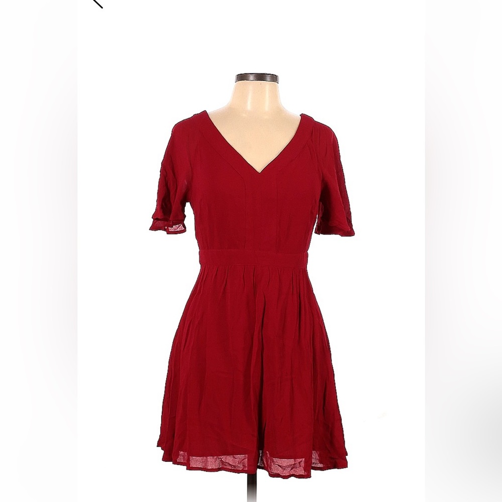 Red dress